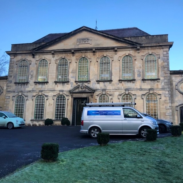 Full electrical refurbishment works on this grade 1 Listed building